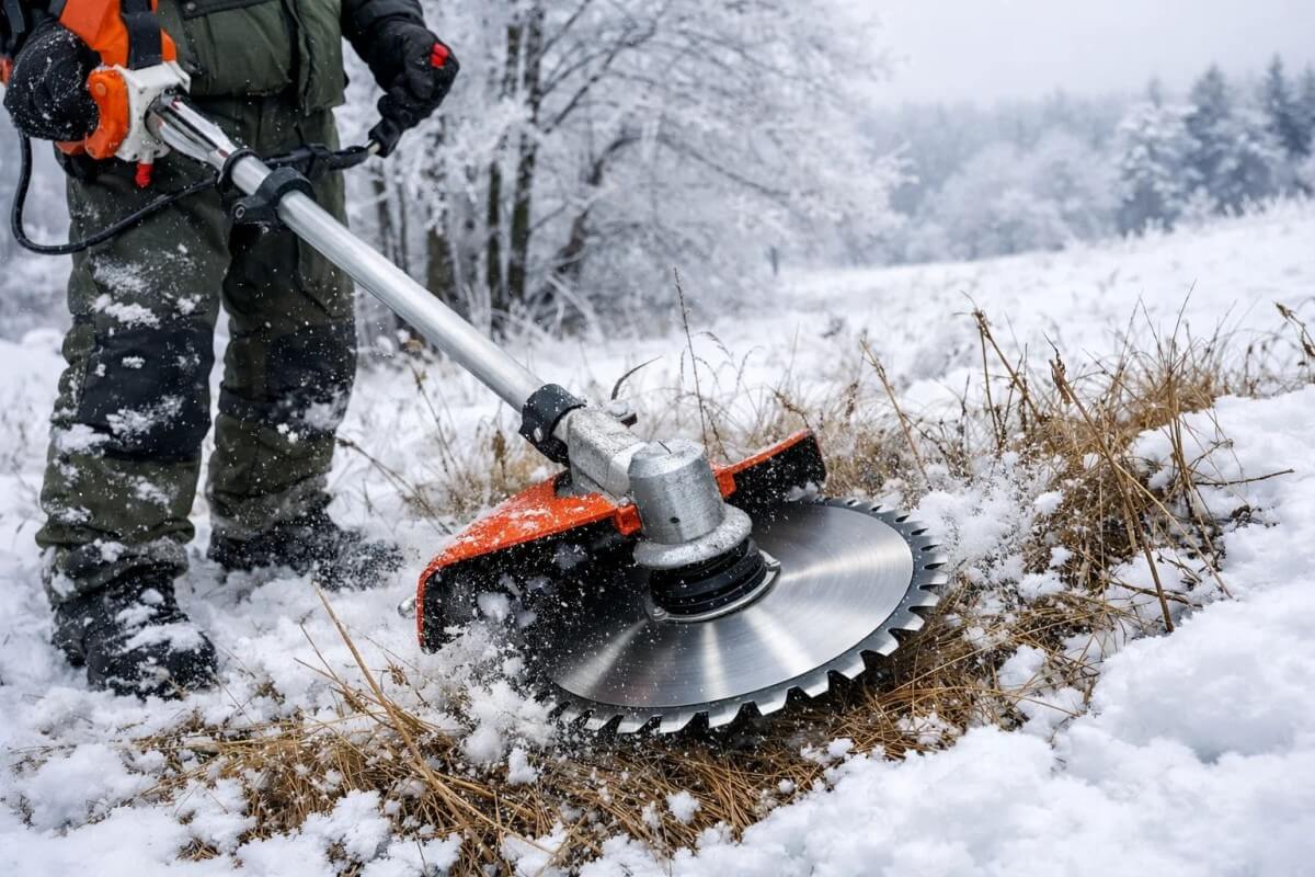 Ultima activitate cu discul de motocoasa pe 2025! Cum „treci iarna” cu ...